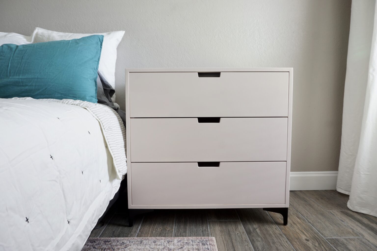 Ikea NORDLI Hack Modern Nightstands Elle & Jay